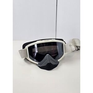 Castle X Matte White Force Snow Goggles w/Mirrored Dual Lens - 64-1503